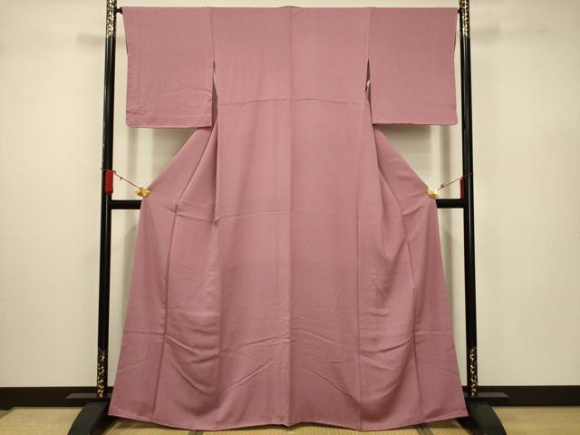 平和屋着物■江戸小紋 花尽くし 正絹 逸品 AABD5286sx