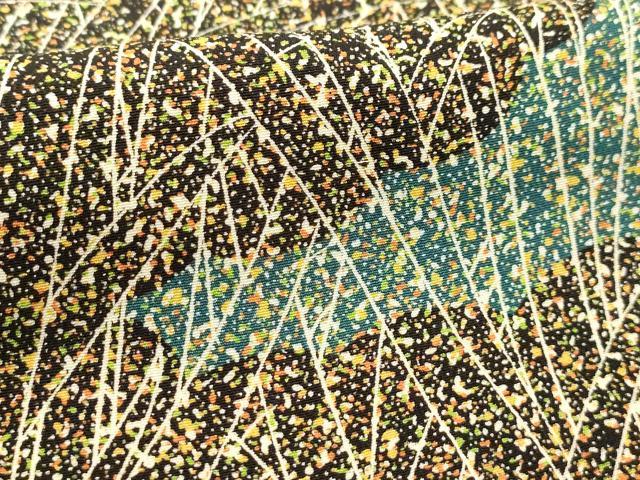 平和屋着物■訪問着 芝草文 正絹 逸品 AABD5390sx