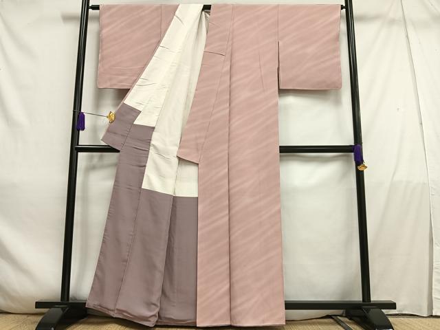 平和屋着物■上質な小紋 作家物 霞文 暈し染め 正絹 逸品 AABD5854oa