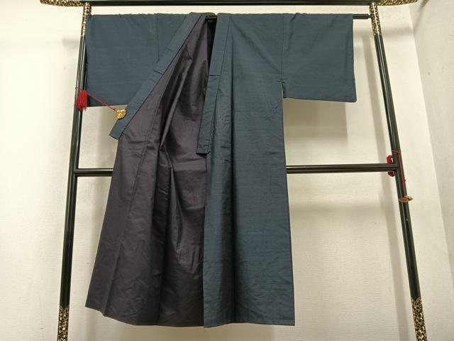 平和屋着物●男性 本場大島紬 亀甲絣 正絹 逸品 AABD6029ph