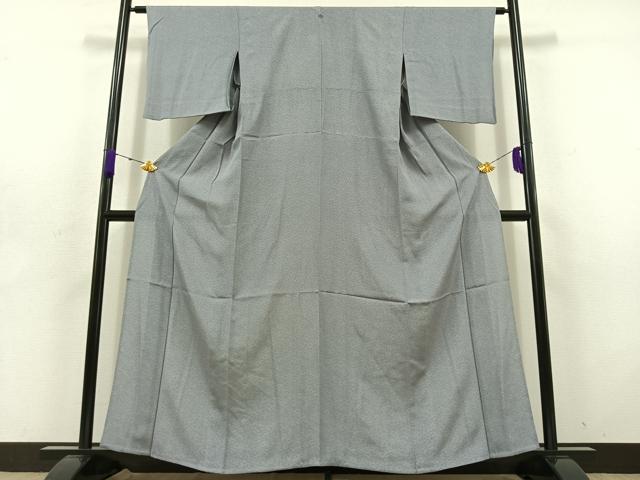 平和屋着物▽江戸小紋 単衣 花尽くし文 正絹 逸品 AABD6060jh