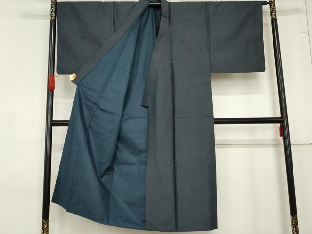 平和屋着物●男性 本場村山大島紬 亀甲絣 正絹 逸品 AABD6378cs