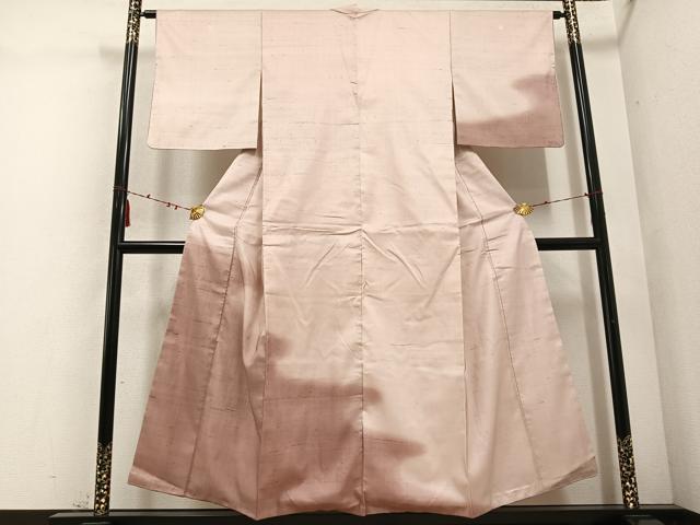 平和屋着物●訪問着 紬地 霞文 暈し染め 正絹 逸品 AABD6517ph