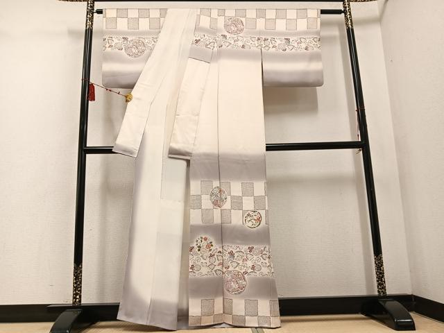 平和屋着物●訪問着 辻が花 暈し染め 正絹 逸品 AABG8501ph