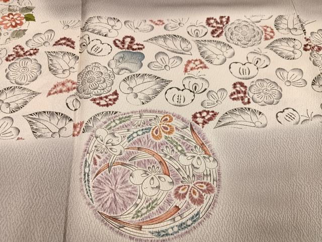平和屋着物●訪問着 辻が花 暈し染め 正絹 逸品 AABG8501ph