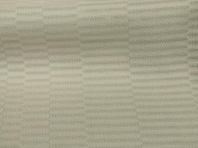 平和屋着物*夏物 小紋 変わり絽 縞 暈し染め 正絹 逸品 AABD6610jd