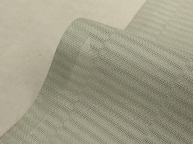平和屋着物*夏物 小紋 変わり絽 縞 暈し染め 正絹 逸品 AABD6610jd