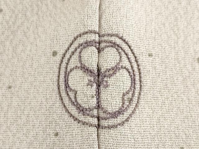 平和屋着物●訪問着 作家物 春峰 地紙花文 正絹 逸品 AABD6688ck