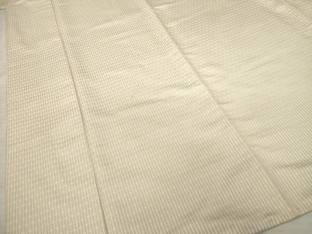 平和屋着物●お召 縞 正絹 逸品 AABD6716ck