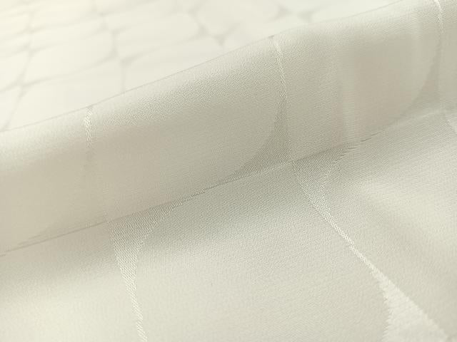 平和屋着物■長襦袢 無双仕立て 木の葉地紋 正絹 逸品 AABD6755uw