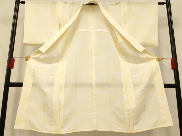 平和屋着物■長襦袢 無双仕立て 霞文 暈し染め 正絹 逸品 AABD6866fw