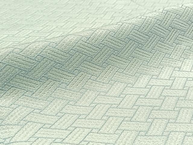 平和屋着物▽上質な小紋 単衣 作家物 網目文様 正絹 逸品 AABD6977jh
