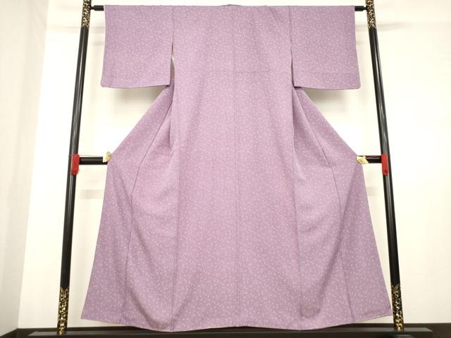 平和屋着物●江戸小紋 作家物 蔦草文 正絹 逸品 AABD7372ck