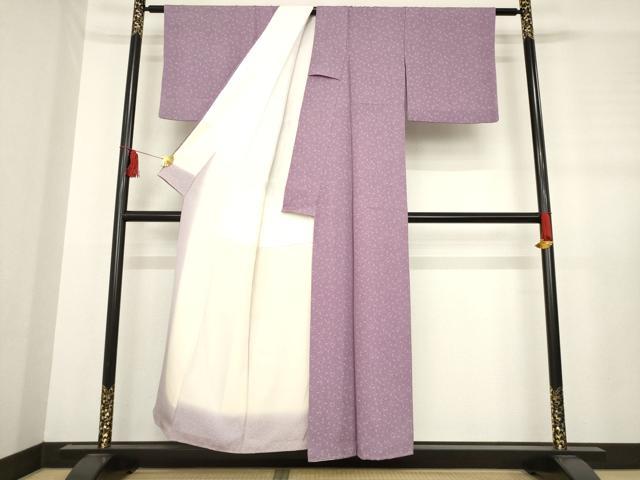 平和屋着物●江戸小紋 作家物 蔦草文 正絹 逸品 AABD7372ck