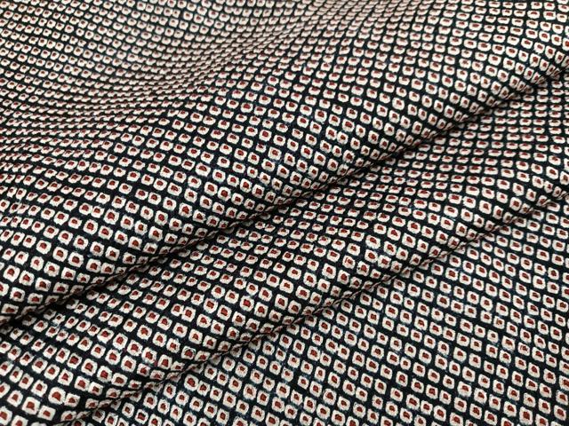 平和屋着物●大変加工の良い総絞り小紋 ほていや扱い ロング丈 正絹 逸品 AABD7572ph