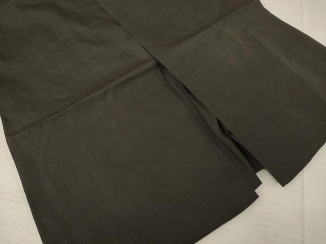 平和屋着物●男性 馬乗り袴 縞 正絹 逸品 AABD7669ck