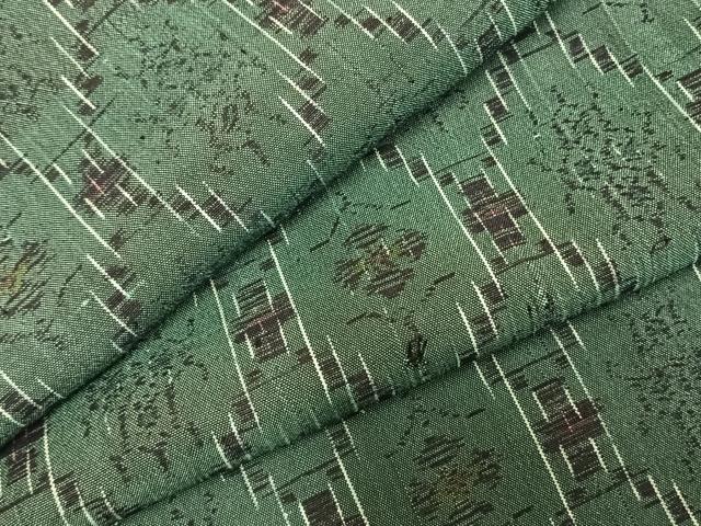 平和屋着物○本場琉球絣 紬 正絹 逸品 AABD8498fy