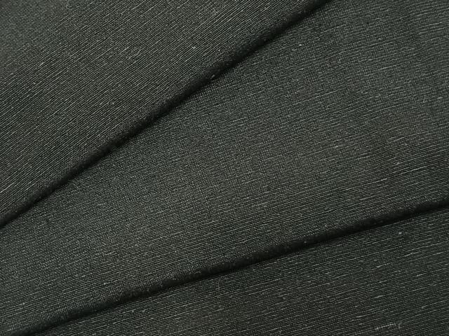 平和屋着物●男性 紬 アンサンブル 褐返色 正絹 逸品 AABD8540fy
