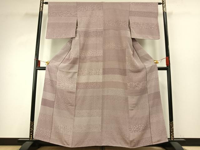 平和屋着物●寺山存男 江戸小紋 百柄 正絹 逸品 AABD8561fy