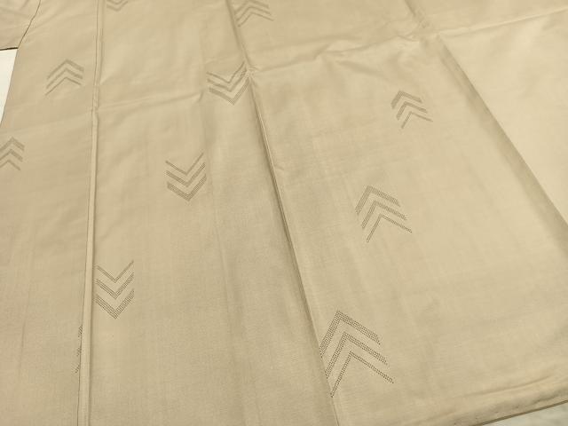 平和屋着物●本場大島紬 カタス7マルキ 幾何学文様 正絹 逸品 AABD8601fy