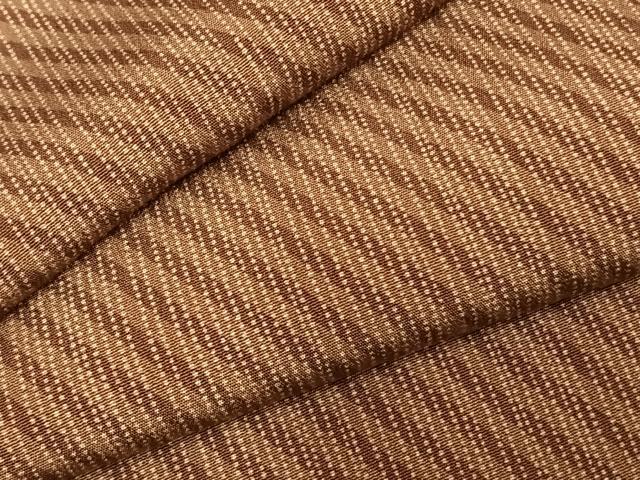 平和屋着物●上質な小紋 斜縞 正絹 逸品 AABD8680fy