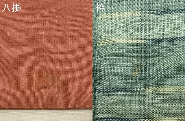 平和屋着物●上質な紬 格子 正絹 逸品 AABD8696fy