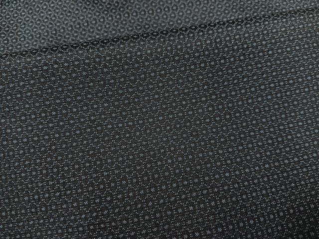 平和屋着物●男性 本場村山大島紬 アンサンブル 亀甲絣 正絹 逸品 AABD8858ph