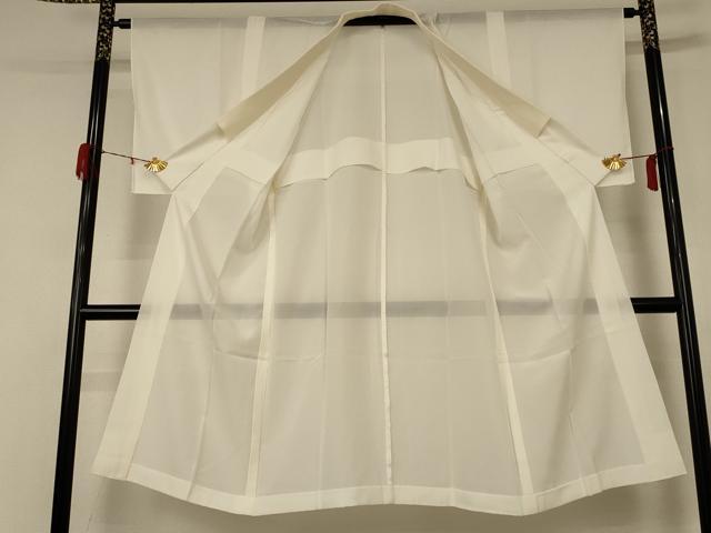 平和屋着物*夏物 長襦袢 絽 鳥の子色 正絹 逸品 AABD8902jd
