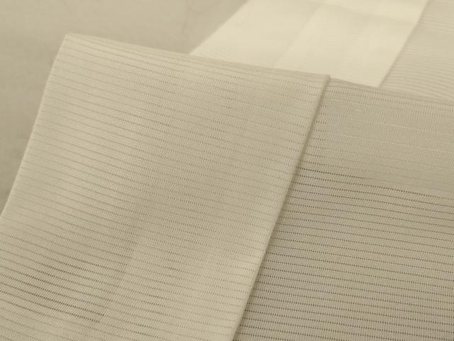 平和屋着物*夏物 長襦袢 絽 鳥の子色 正絹 逸品 AABD8902jd
