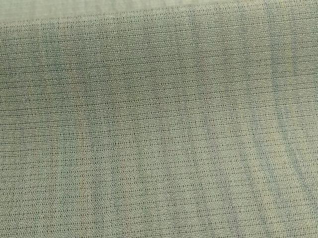 平和屋着物*夏物 訪問着 絽 縞 暈し染め 正絹 逸品 AABD8990jd