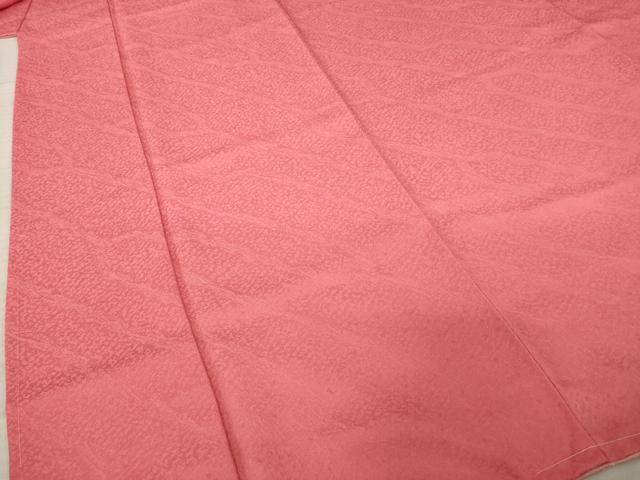 平和屋着物●上質な色無地 今様色 正絹 逸品 未使用 AABD9394ck