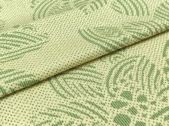 平和屋着物▽本場大島紬 単衣 草花文 正絹 逸品 AABD9418jh