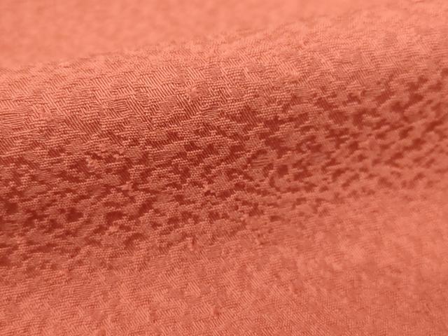 平和屋着物●上質な色無地 紅鳶色 正絹 逸品 AABD9890ck