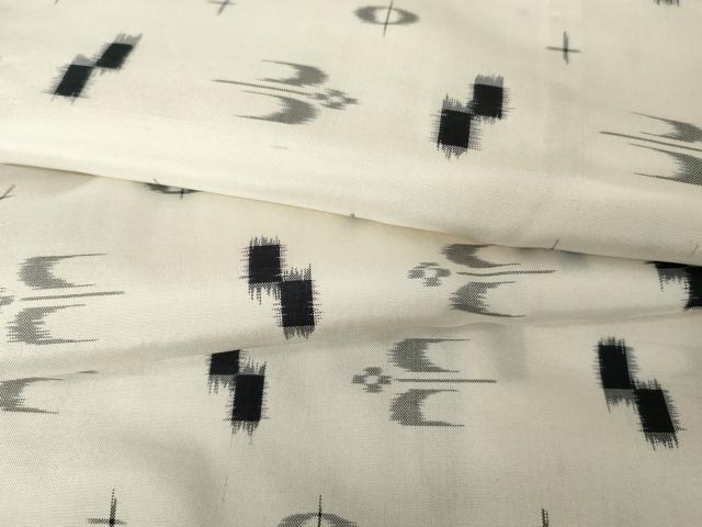 平和屋着物●本場琉球絣 紬 胴抜き仕立て 正絹 逸品 未使用 AABE0029cs
