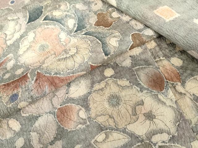 平和屋着物●訪問着 作家物 辻が花 暈し染め 正絹 逸品 AABE0165cs