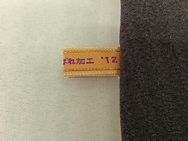 平和屋着物▽上質な小紋 単衣 印傳 更紗花文 さが美扱い 正絹 逸品 AABE0206jh