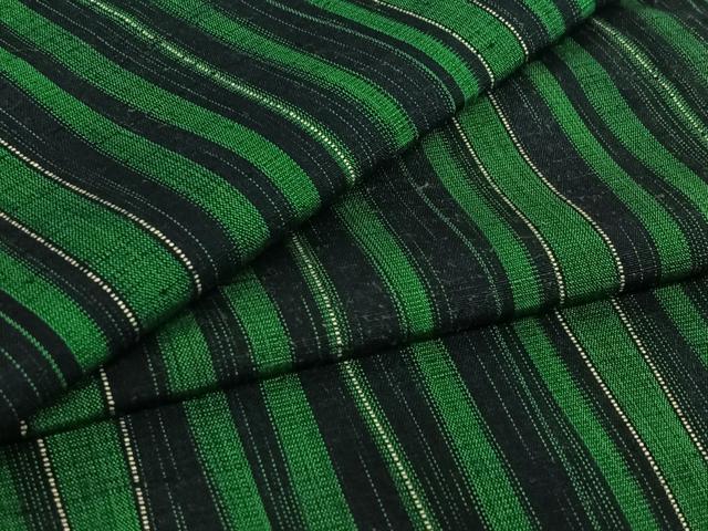 平和屋着物▽上質な紬 単衣 立涌文 正絹 逸品 AABE0234jh