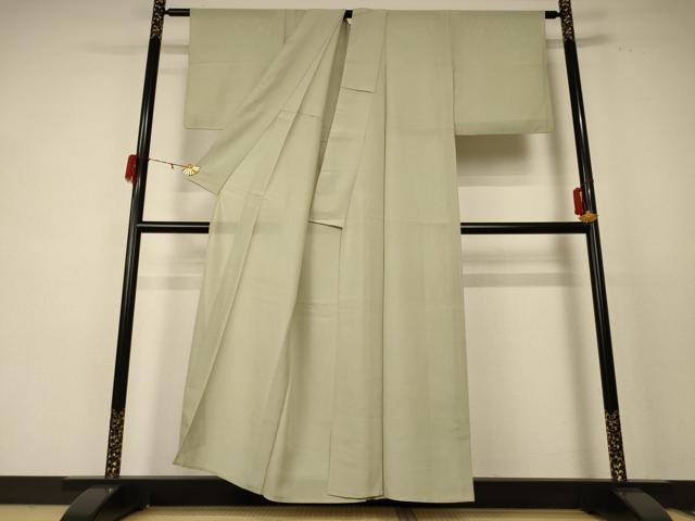 平和屋着物*夏物 色無地 絽 若芽色 正絹 逸品 AABE0612jd