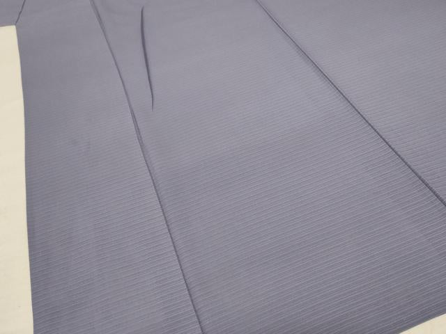 平和屋着物*夏物 色無地 絽 藤色 正絹 逸品 AABE0628jd