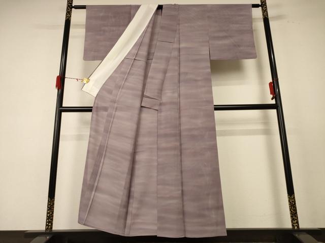 平和屋着物*夏物 小紋 絽 霞文 正絹 逸品 AABE0662jd