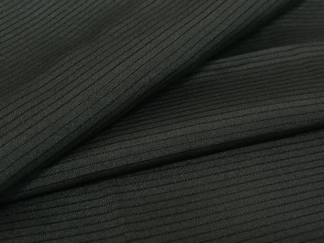 平和屋着物▽男性 羽織 スリーシーズン 春夏秋 塵除け 暗黒色 黒地 正絹 逸品 AABE1189jh