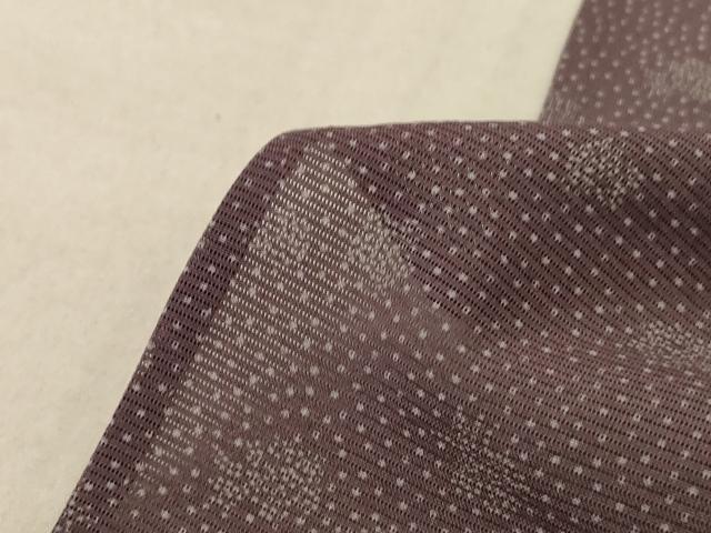 平和屋着物*夏物 小紋 絽 幾何学文様 正絹 逸品 AABE1282jd