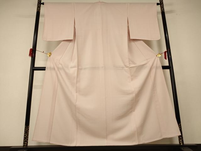平和屋着物*夏物 色無地 絽 洗柿色 正絹 逸品 AABE1310jd