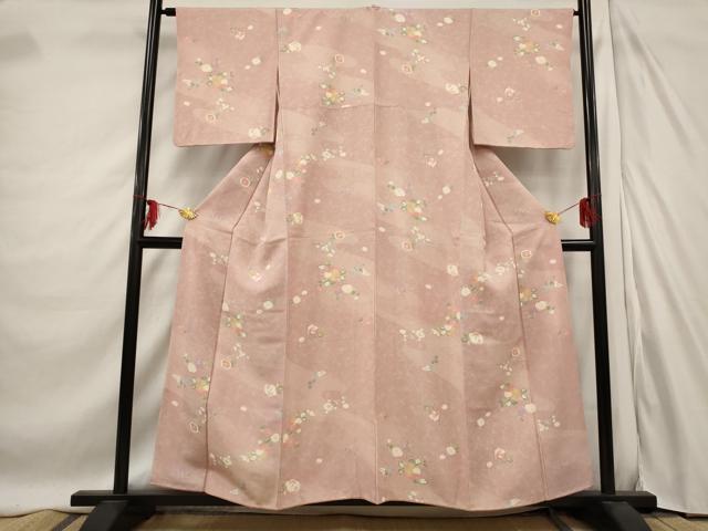 平和屋着物○上質な小紋 草花文 正絹 逸品 未使用 DAAX4454psの通販