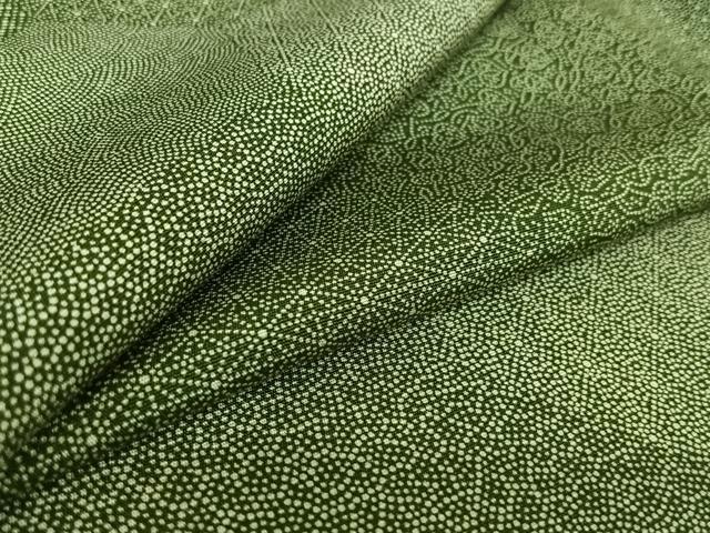 平和屋着物▽江戸小紋　単衣　角通し　正絹　逸品　AABE1567jh 平和屋着物▽江戸小紋 単衣 寄せ小紋柄 正絹 逸品 AABE1563jh