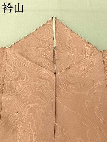 平和屋着物▽上質な色無地 単衣 流水地紋 虹色 正絹 逸品 AABE1582jh