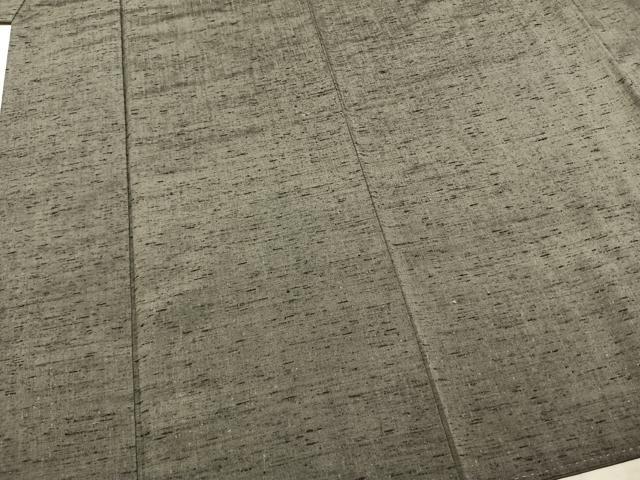 平和屋着物●男性 紬 アンサンブル 霞文 正絹 逸品 未使用 AABE1824fy