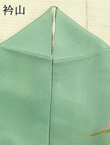 平和屋着物●訪問着 手描き 風景文 暈し染め 正絹 逸品 AABE1954fy