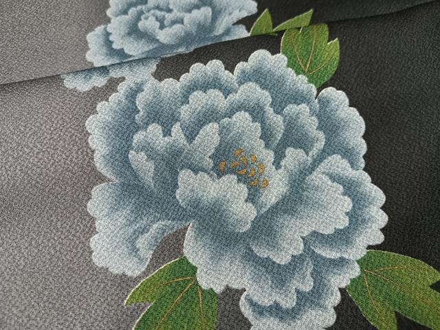 平和屋着物●上質な小紋 花間道 正絹 逸品 AABE2526ph