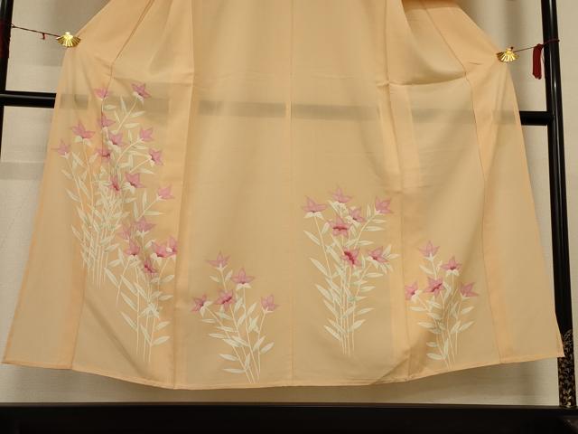 平和屋着物*夏物 訪問着 絽 草花文 正絹 逸品 AABE2688jd